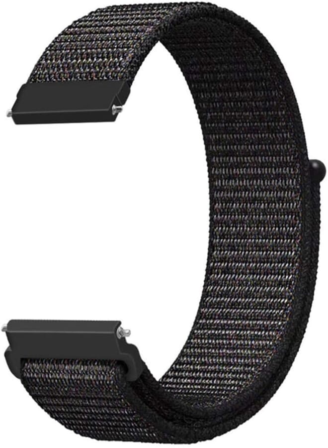 Nylon Sport Loop Strap Band, Velcro Strap, 22MM for Huawei Watch GT1, GT2, GT2e / Samsung S3 S4, Active2 44MM, Watch 3 45MM / Honor Magic2 46MM